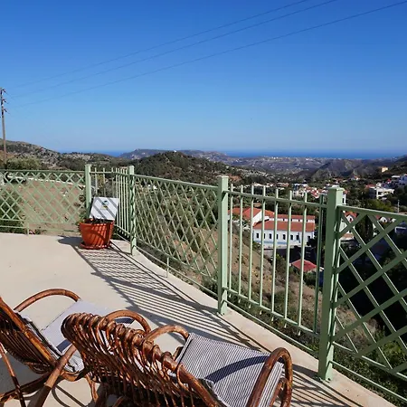 Thetidas - Panoramic Village View 빌라 Apérion